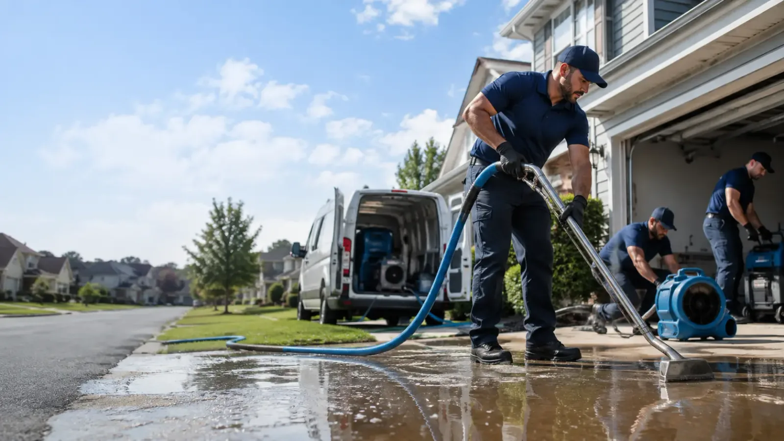 Flood Damage Restoration in Dickens, NE